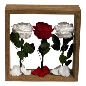 Aranjament De Masa Cu Trandafiri Criogenați Premium Eleganță Naturală Durează Până La 25 De Ani - Trandafir - Criogenat.ro
