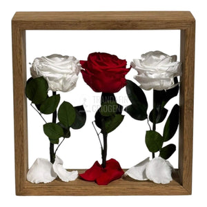 Aranjament De Masa Cu Trandafiri Criogenați Premium Eleganță Naturală Durează Până La 25 De Ani - Trandafir - Criogenat.ro