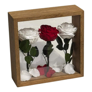 Aranjament De Masa Cu Trandafiri Criogenați Premium Eleganță Naturală Durează Până La 25 De Ani - Trandafir - Criogenat.ro