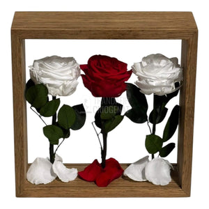 Aranjament De Masa Cu Trandafiri Criogenați Premium Eleganță Naturală Durează Până La 25 De Ani - Trandafir - Criogenat.ro