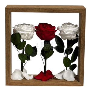 Aranjament De Masa Cu Trandafiri Criogenați Premium Eleganță Naturală Durează Până La 25 De Ani - Trandafir - Criogenat.ro